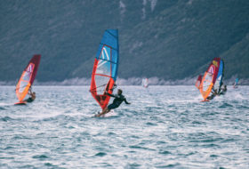 Windsurfing on Lefkada